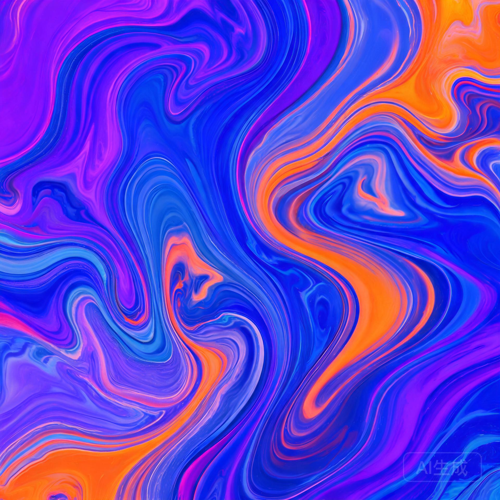 抽象 · 流体色彩